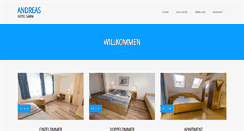 Desktop Screenshot of hotel-andrea.de